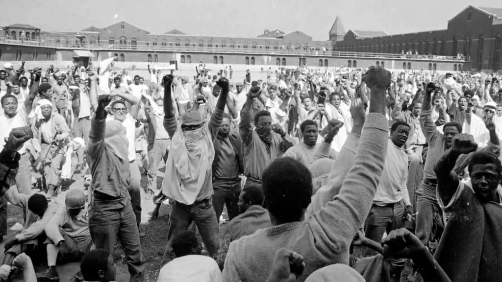 The incarcerated during the Attica Prison Uprising