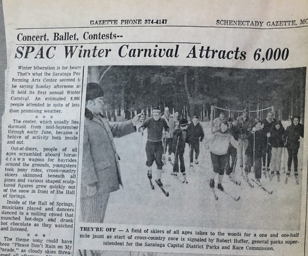 SPAC Winter Festival 1975